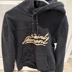 SAINT LAURENT ‘50S SIGNATURE HOODIE